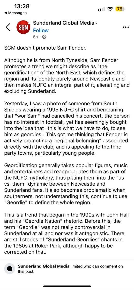 lee1892Johnson's tweet photo. This is the greatest Mackem meltdown of all time……….absolutely buckled here! 😂🤣 #nufc https://t.co/BnX0vbBiVG