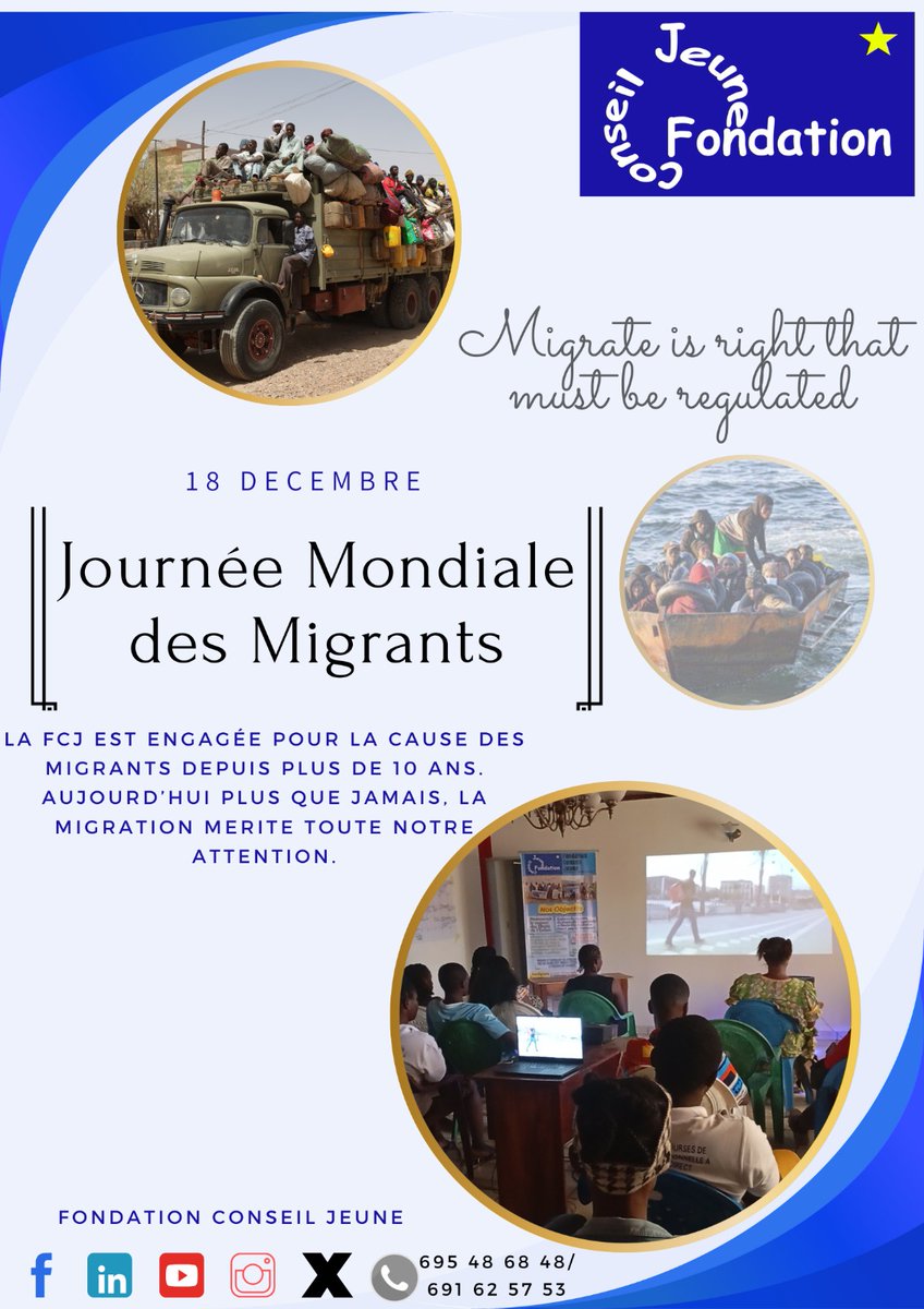 lors d'une descente  8 élèves sur 2 nous ont dit  vouloir partir , certains ont même utilisé l'expression " fuir le pays". Sont ils informés des dispositifs nationaux , sous régionaux et internationaux en la matière ? NON. Faut-il criminaliser la migration ?