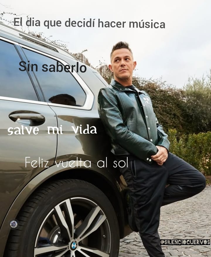 Tu música nos salva a cada instante en cada nota #VivaTuMúsica 🎶 
 #VivaTuVida ❣️  #FelizVueltaAlSol  🥳
<a href="/AlejandroSanz/">Alejandro Sanz</a> <a href="/SilencioCuervos/">silenciodeloscuervos</a>