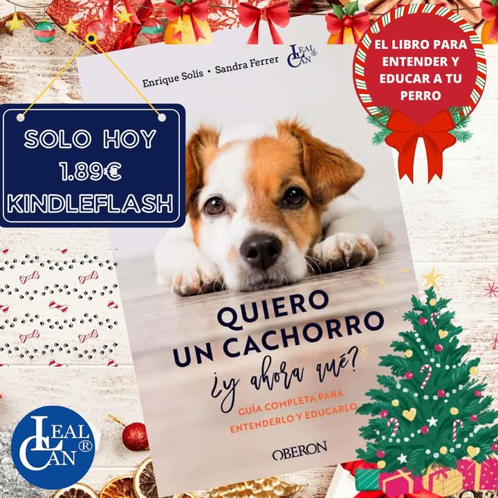 LealCan's tweet photo. ‼️Hoy puedes comprar el libro a 1,89€‼️

📖 QUIERO UN CACHORRO, ¿Y AHORA QUÉ? de Enrique Solís y Sandra Ferrer de LealCan hoy en #KindleFlash a 1,89€.

🛒 https://t.co/eXVRwRdLbi

#LealCan #ofertadeldia #libros #librosrecomendados #educacioncaninaenpositivo #perros https://t.co/vdj1vITba9