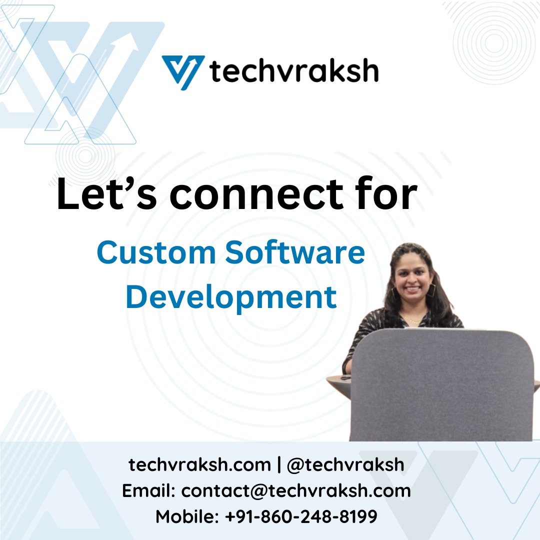 💻 𝗟𝗼𝗼𝗸𝗶𝗻𝗴 𝗳𝗼𝗿 𝗖𝘂𝘀𝘁𝗼𝗺 𝗦𝗼𝗳𝘁𝘄𝗮𝗿𝗲 𝗗𝗲𝘃𝗲𝗹𝗼𝗽𝗺𝗲𝗻𝘁?

Transform your ideas into powerful, scalable solutions tailored to your business needs!

📩 Let’s Connect Today!
👉 Your vision, our expertise—building success together!