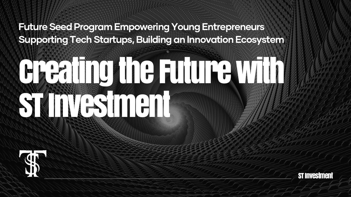 ST_CoLtd's tweet photo. 🌟 ST Investment supports UK-based tech startups with the "Future Seed Program," helping young entrepreneurs bring their dreams to life! 🌱💡 #TechStartups #FutureSeed #InnovationEcosystem https://t.co/CtYI8S159v