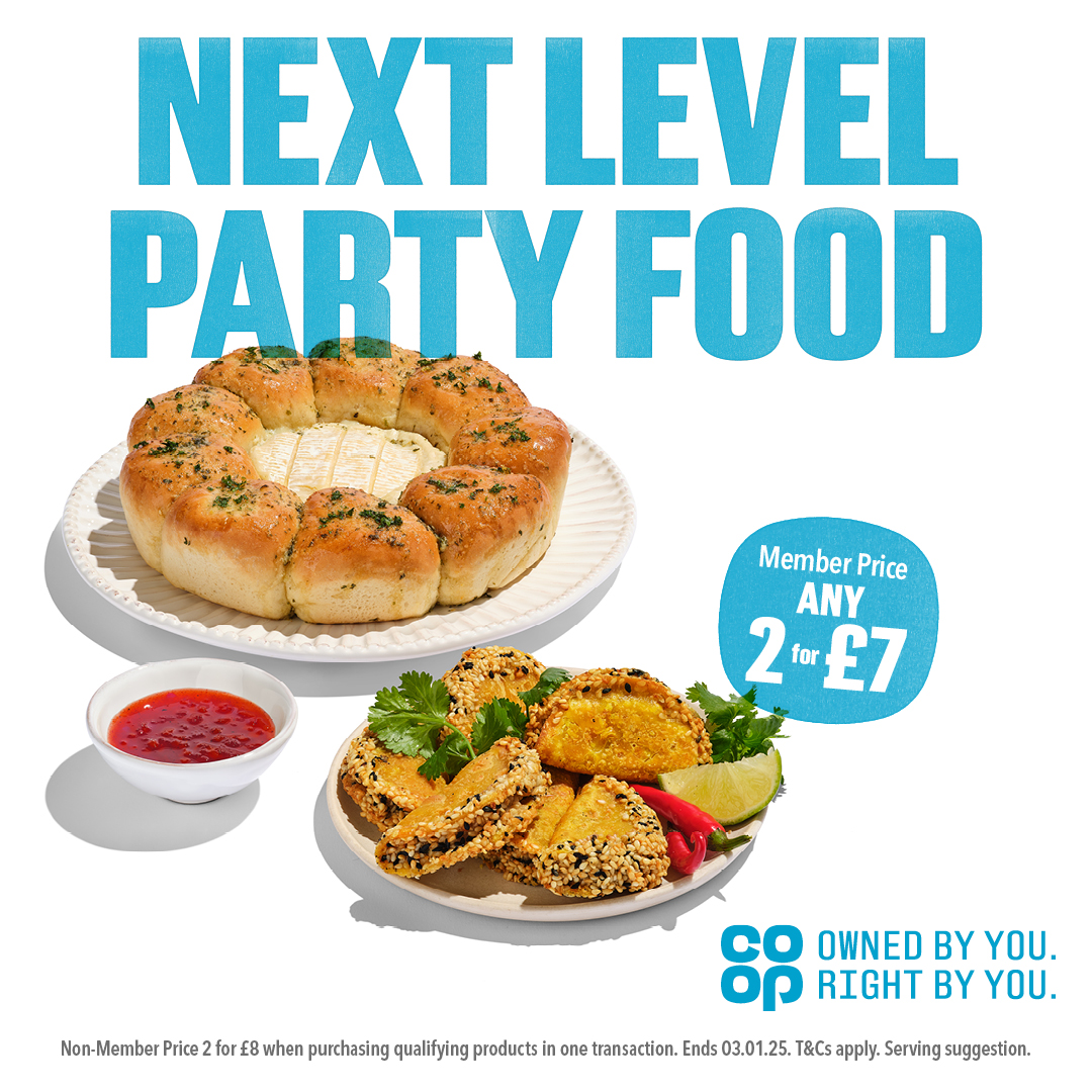 Love the range of Irresistible party food available in my local <a href="/coopuk/">Co-op</a> store, perfect for any festive gathering! 🎄