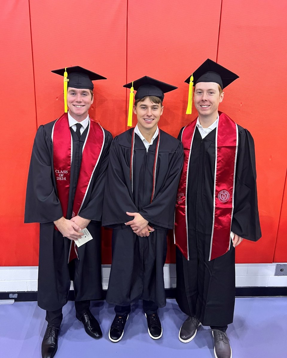 Ohio State Horticulture and Crop Science (@osu_hortcropsci) on Twitter photo Colin Mulligan, Ian Jacobs, and Gabe McCane are all tee'd up for the next stage of their careers after majoring in Professional #Golf Management (<a href="/OhioStatePGM/">Ohio State University Professional Golf Management</a>) ⛳ 🏌️♀️🎓
Congrats to all the new graduates! We wish y'all the best in the next chapter 🅾️ 🙌🏼
#BuckeyeForLife Colin Mulligan, Ian Jacobs, and Gabe McCane are all tee'd up for the next stage of their careers after majoring in Professional #Golf Management (<a href="/OhioStatePGM/">Ohio State University Professional Golf Management</a>) ⛳ 🏌️♀️🎓
Congrats to all the new graduates! We wish y'all the best in the next chapter 🅾️ 🙌🏼
#BuckeyeForLife