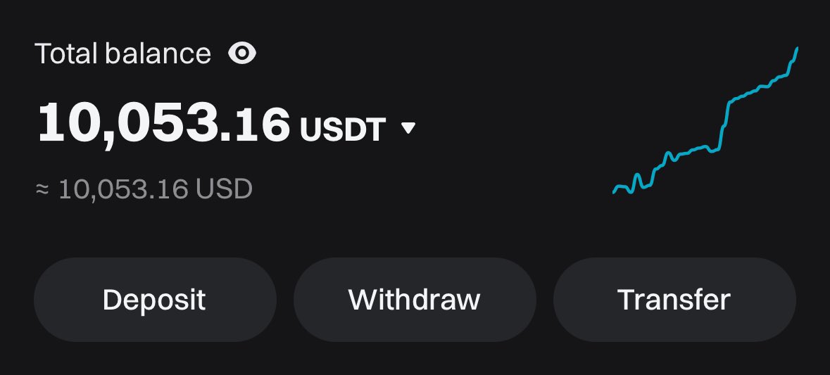 ICT_WhitePeach's tweet image. 11.12에 700불로 시작해서
12.18에 10,000불 달성🫡