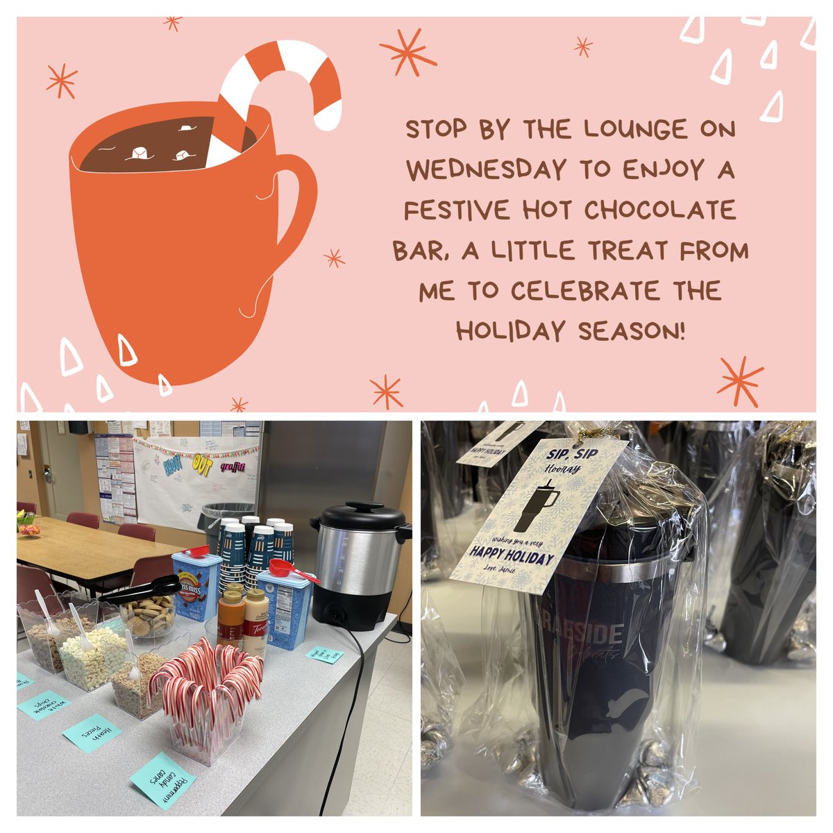Jamie Kahn (@mrsjamiekahn) on Twitter photo So many fun ways to celebrate and acknowledge the amazing <a href="/BraesideSch112/">Braeside Elementary School</a> staff this week! #112Leads So many fun ways to celebrate and acknowledge the amazing <a href="/BraesideSch112/">Braeside Elementary School</a> staff this week! #112Leads