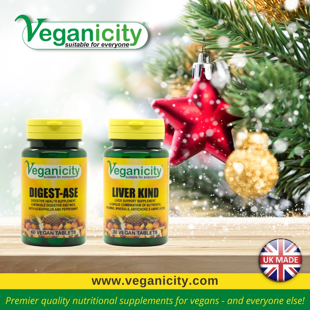 Veganicity's tweet photo. 🎄🎅🏻☃️❆🎀🔔☃︎ As the party season comes into full force, don’t forget to look after yourself from the inside out! https://t.co/8n6x6ww6mO