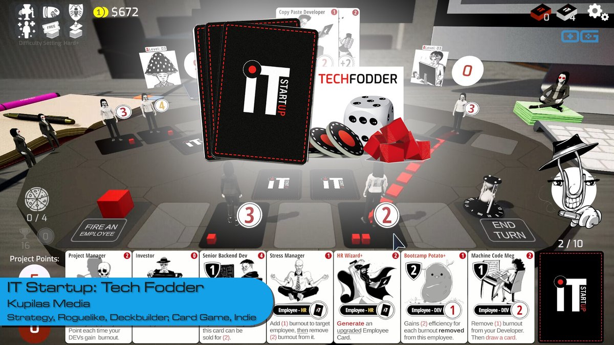 OverageGmngCom's tweet image. OG plays IT Startup: Tech Fodder!
youtube.com/watch?v=gUU3af…

Like &amp;amp; Sub!

@JavaDevMatt
@playitstartup

#ITStartupGame #TechFodder #RoguelikeDeckbuilder #CardGame #TechStartup #IndieGameTrends #IndieWatch #IndieDev #GameDev #IndieGameDev #IndieGame #IndieGames #Gameplay #LetsPlay