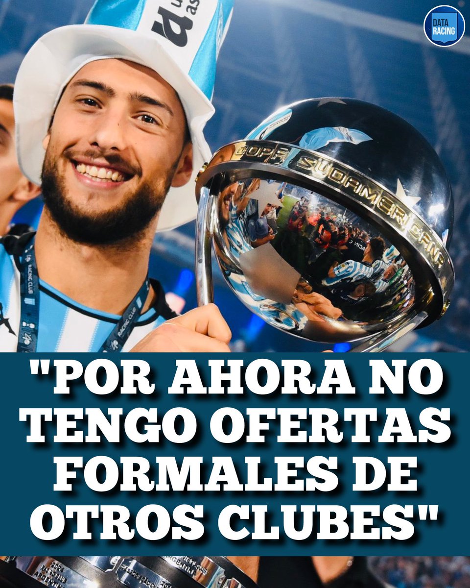 DataRacingOK's tweet photo. 💣 ATENCIÓN A ESTA DECLARACIÓN DE MARCO DI CESARE EN @DataRacingOK:

🎙️ "POR AHORA NO TENGO OFERTAS FORMALES DE OTROS CLUBES. La meta que tengo es recuperarme para llegar bien a la pretemporada. Estoy con la mente totalmente enfocada acá. Íbamos a irnos de vacaciones a algunos lugares con mi familia, pero le pedí a mi esposa que me banque quedarme en Buenos Aires, porque estoy haciendo contraturno con un kinesiólogo".