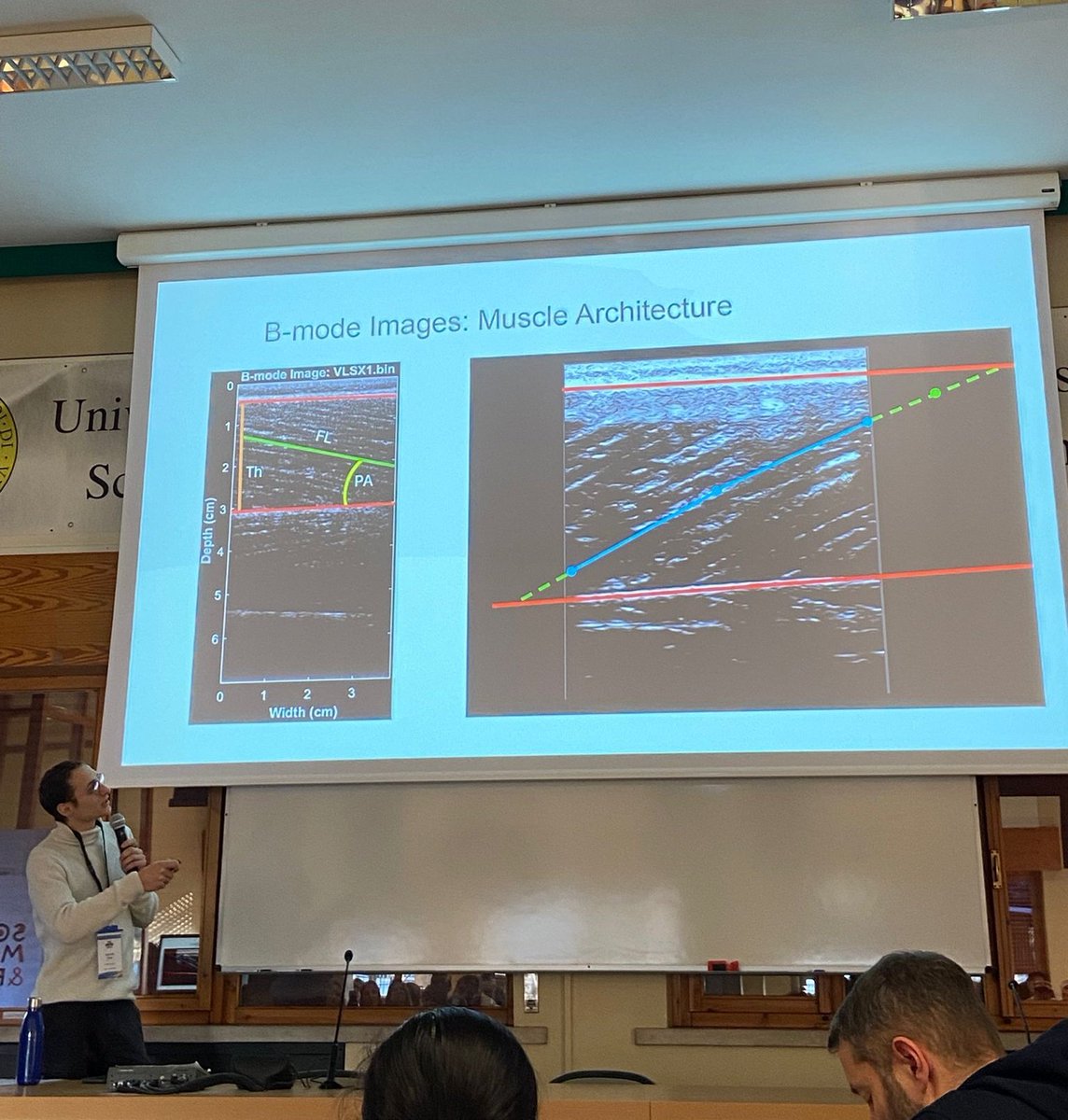 Last week, I attended the 1st Winter School of the National PhD Programme in Kinesiology and Sport Sciences at #Verona.

💡 Inspiring keynote by Prof. Marco Narici on muscle morphology and mechanics.
🎤 Presented my PhD project on ultrasound &amp; RF techniques.

#PhD #SportScience