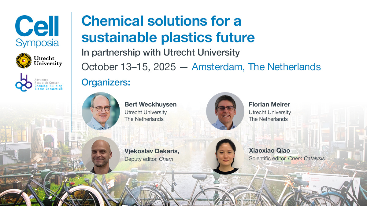 Chem Catalysis (@chemcatalysis) on Twitter photo Meet the organizers behind <a href="/CellSymposia/">Cell Symposia</a> #CSPlastics2025:
Bert Weckhuysen & Florian Meirer (Utrecht University), Vjekoslav Dekaris (<a href="/Chem_CP/">Chem</a>) & Xiaoxiao Qiao (<a href="/ChemCatalysis/">Chem Catalysis</a>)
hubs.li/Q02_VLs50 Meet the organizers behind <a href="/CellSymposia/">Cell Symposia</a> #CSPlastics2025:
Bert Weckhuysen & Florian Meirer (Utrecht University), Vjekoslav Dekaris (<a href="/Chem_CP/">Chem</a>) & Xiaoxiao Qiao (<a href="/ChemCatalysis/">Chem Catalysis</a>)
hubs.li/Q02_VLs50