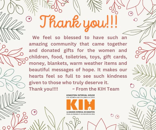 Kingston Interval House (@kihinterval) on Twitter photo 