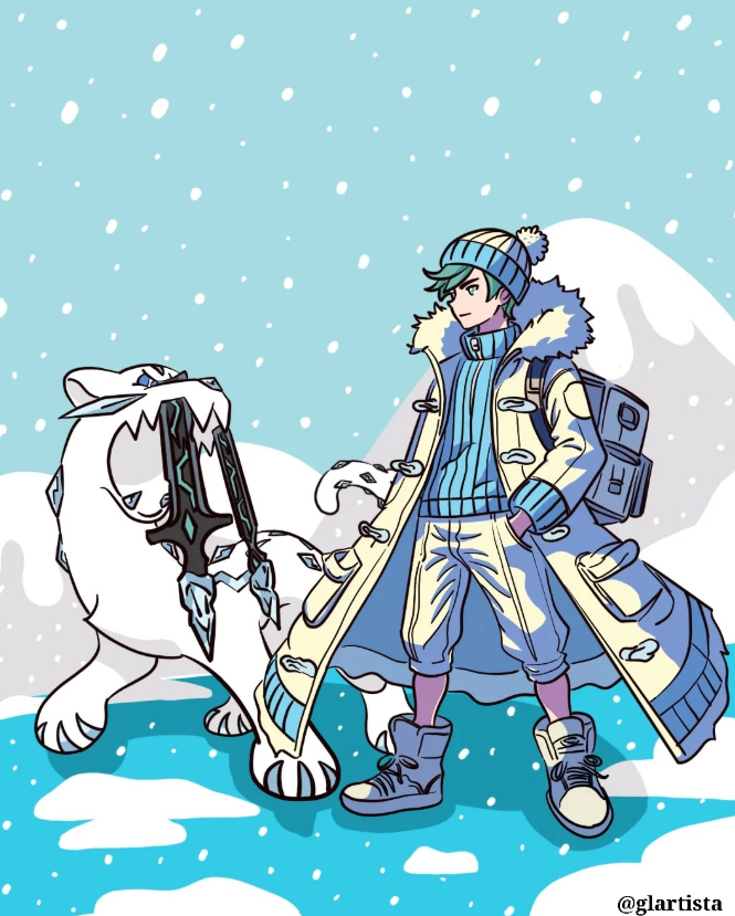 glartista's tweet photo. 🥶❄️ https://t.co/TZy2uRrK2m