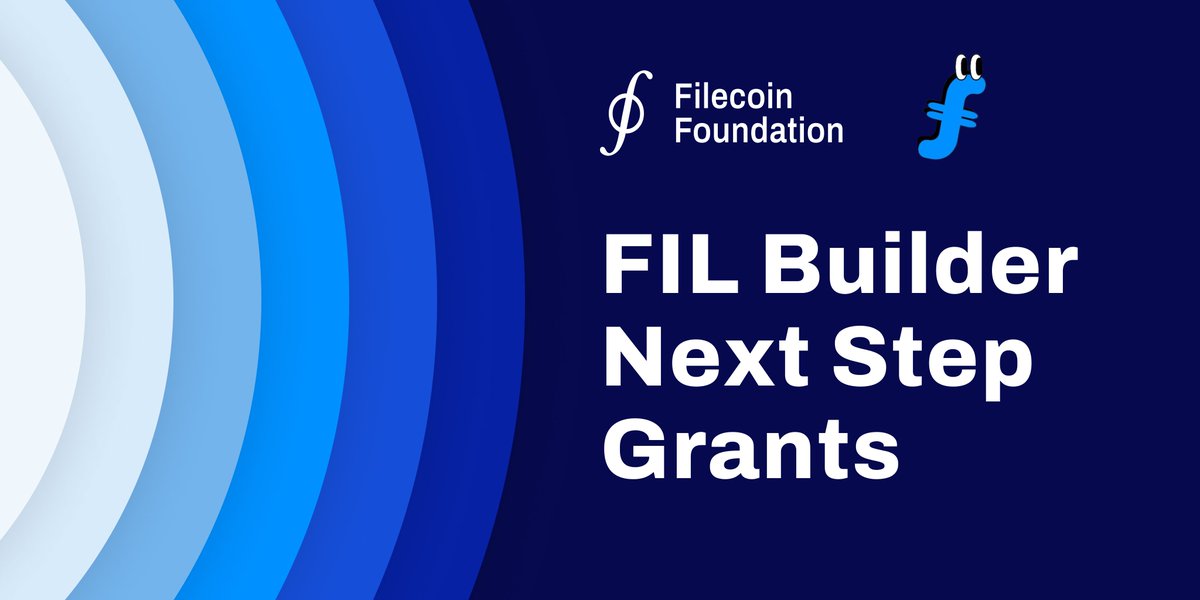 Filecoin (@filecoin) on Twitter photo Big ideas need big support! <a href="/FilFoundation/">Filecoin Foundation</a> and <a href="/FILBuilders/">FIL Builders</a> are teaming up to support Filecoin builders take their projects to the next level. Focus: tools, integrations, storage, retrieval, content, FVM, and more!
Up to $10K in grants. 🦾 Big ideas need big support! <a href="/FilFoundation/">Filecoin Foundation</a> and <a href="/FILBuilders/">FIL Builders</a> are teaming up to support Filecoin builders take their projects to the next level. Focus: tools, integrations, storage, retrieval, content, FVM, and more!
Up to $10K in grants. 🦾