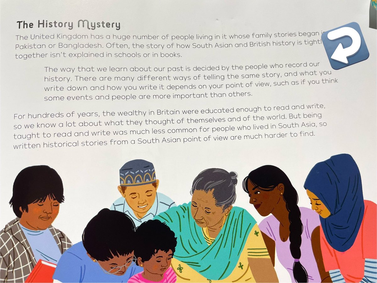 “The way that we learn about our past is decided by the people who record our history.” Such a clear succinct para on who gets to be the history tellers. 
*Lands of Belonging <a href="/NosyCrow/">Nosy Crow</a> 
Donna &amp; <a href="/MisterBhatt/">vikesh</a> /S Perera