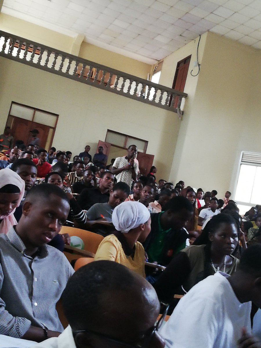 Privileged to have Prof. Chibueze from University of Chicago as guest speaker at UR <a href="/Uni_Rwanda/">University of Rwanda</a> <a href="/urcst/">UR-CST</a> on "enabling earth-abundant materials for energy storage and conversion technologies"