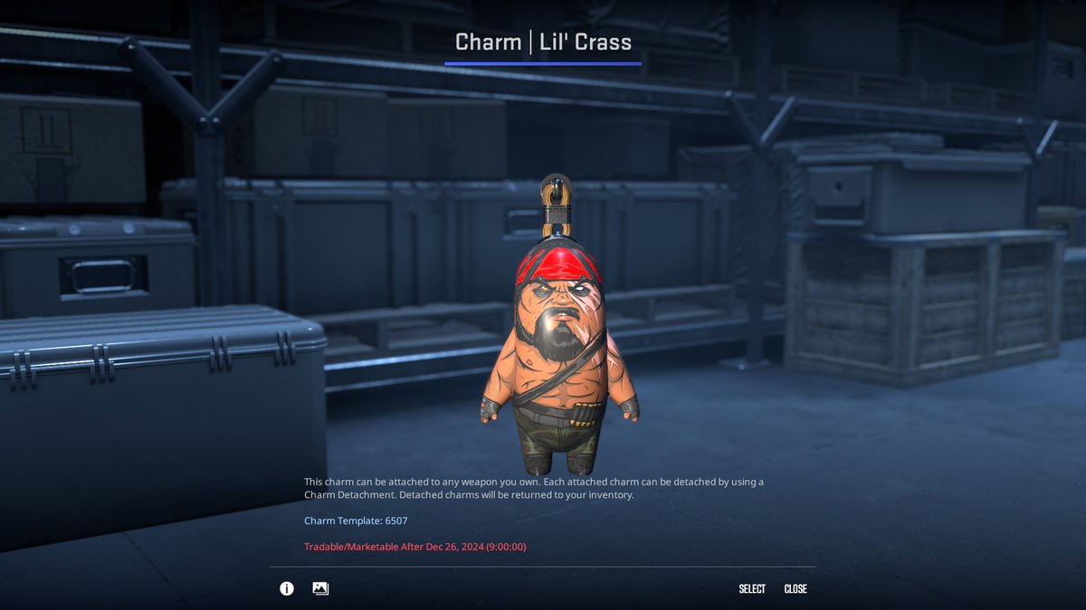 HartwichCS's tweet photo. 18. December - Giveaway❄️

4x Charm | Lil' Crass (4x Winners)

To enter:

1) Follow
2) Like
3) Comment - Best Skin Opened

Last giveaway winner: @MateuszK193740

OBS. The winners will be announced whenever the next giveaway post is up. The giveaway items will be sent as soon as they are tradeable!