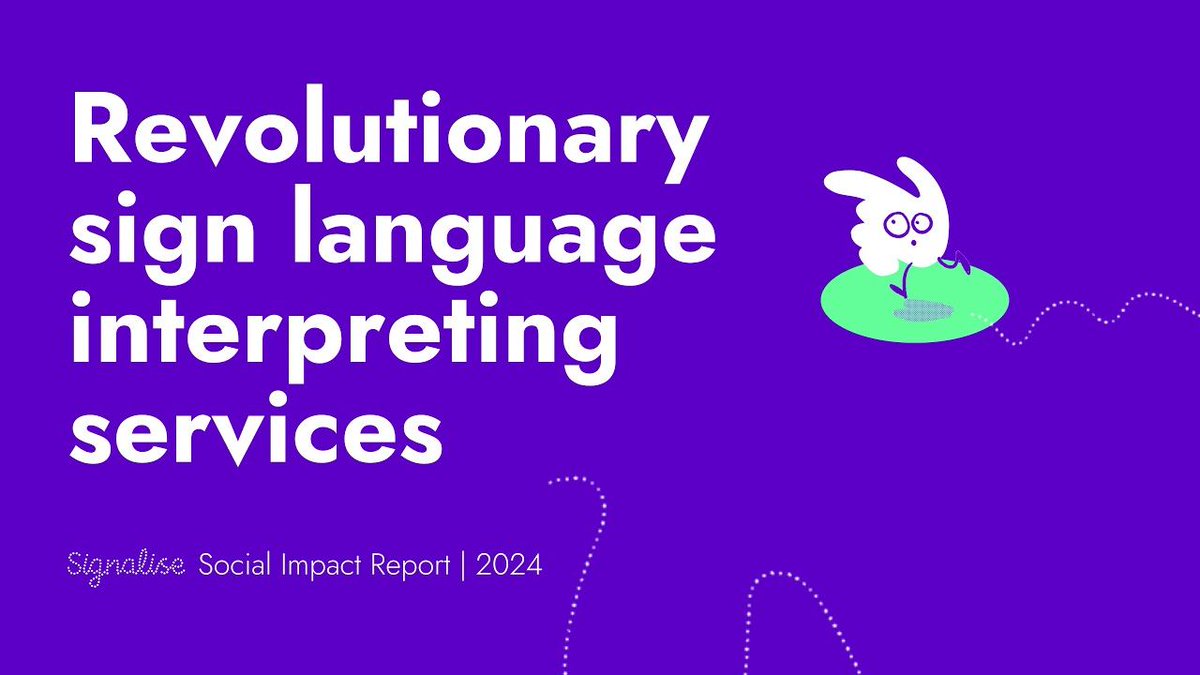 "[Signalise] staff go above and beyond to assist Deaf people to ensure access to health services as well as other areas of their lives." 

Watch this video here to find out more about Signalise's social impact 👉 buff.ly/3YWaFRx