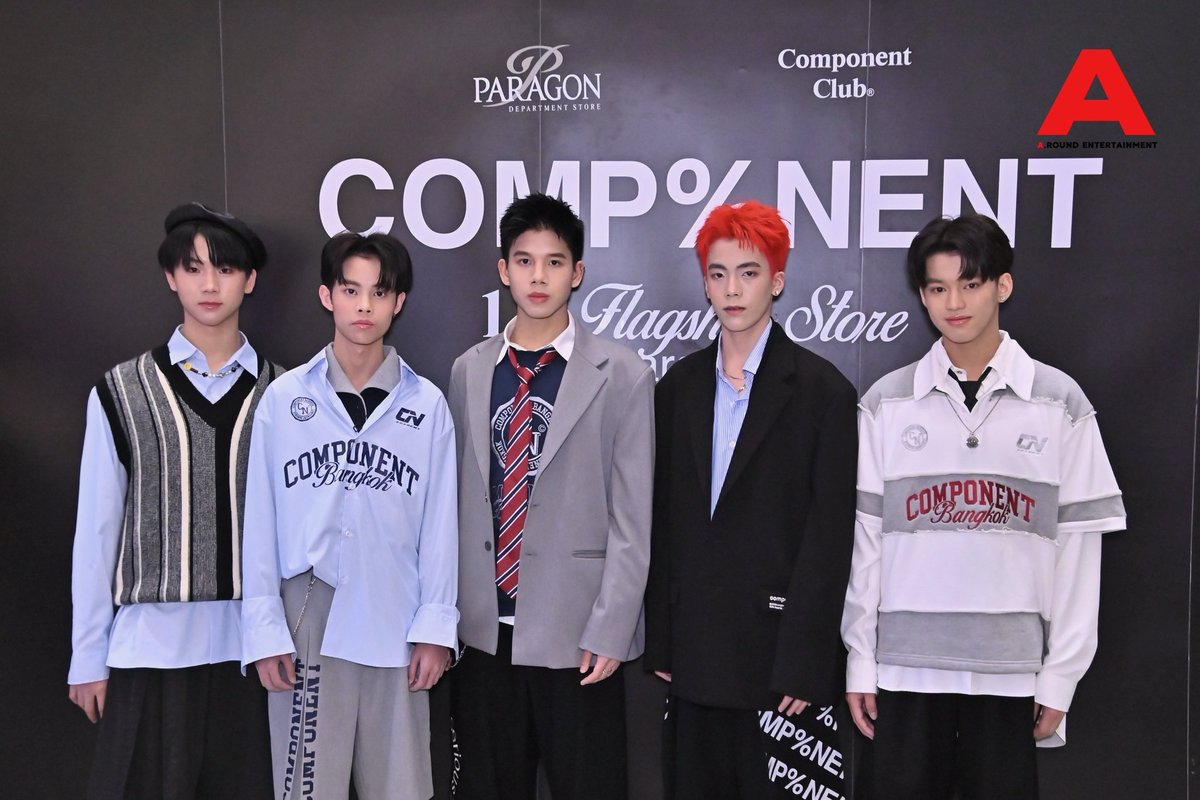 around_ent's tweet photo. #SN1Trainee ร่วมงานเปิดตัว COMPONENT 1st FLAGSHIP STORE OF BANGKOK &amp; 2024 FALL/WINTER COLLECTION AT PARAGON DEPARTMENT STORE 

COMPONENT BANGKOK
#COMPONENT1stFlagshipStore
#ComponentBangkok https://t.co/oj1sDz7pE1