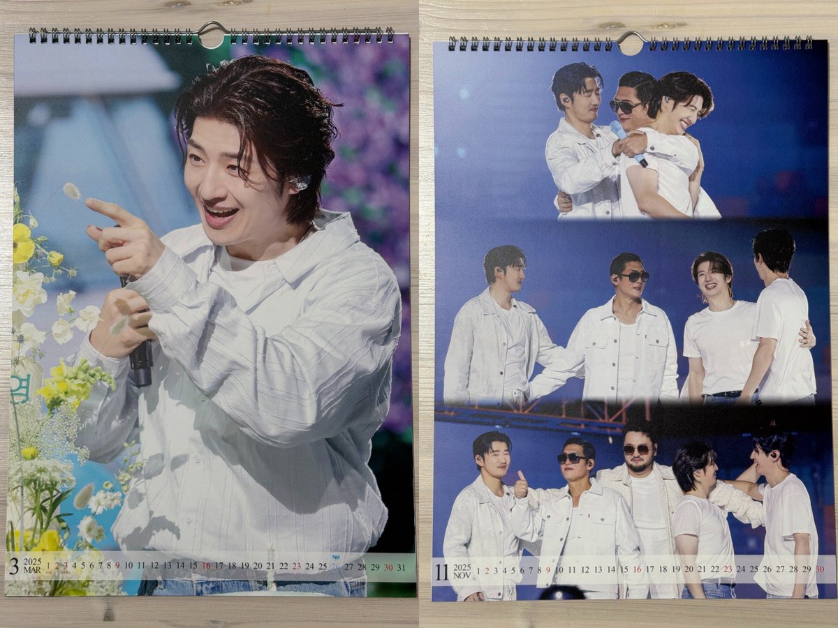 🩵2025년 달력 나눔 이벵🩵
𖤐사유: 원트윗
𖤐기간: ~2024년 12월 25일 발표 전까지
𖤐당발: 신나는 크리스마스🎄
𖤐이 트윗을 리트윗 해주신 분 중 벽걸이달력1부, 탁상달력 1부씩 각각 2분께 보내드릴게요!
𖤐사진이 들어가기때문에 팬지 한정, 팔로워 한정 / 타장르 및 알계, 비계는 제외됩니다.