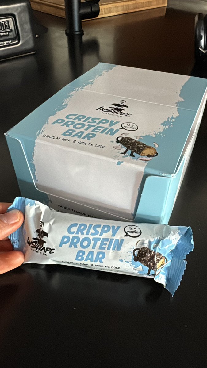 TiboInShape's tweet image. RT pour gagner une boîte de nos nouvelles barres protéinées Crispsy Inshape Nutrition ! 

inshape-nutrition.com/products/crisp…