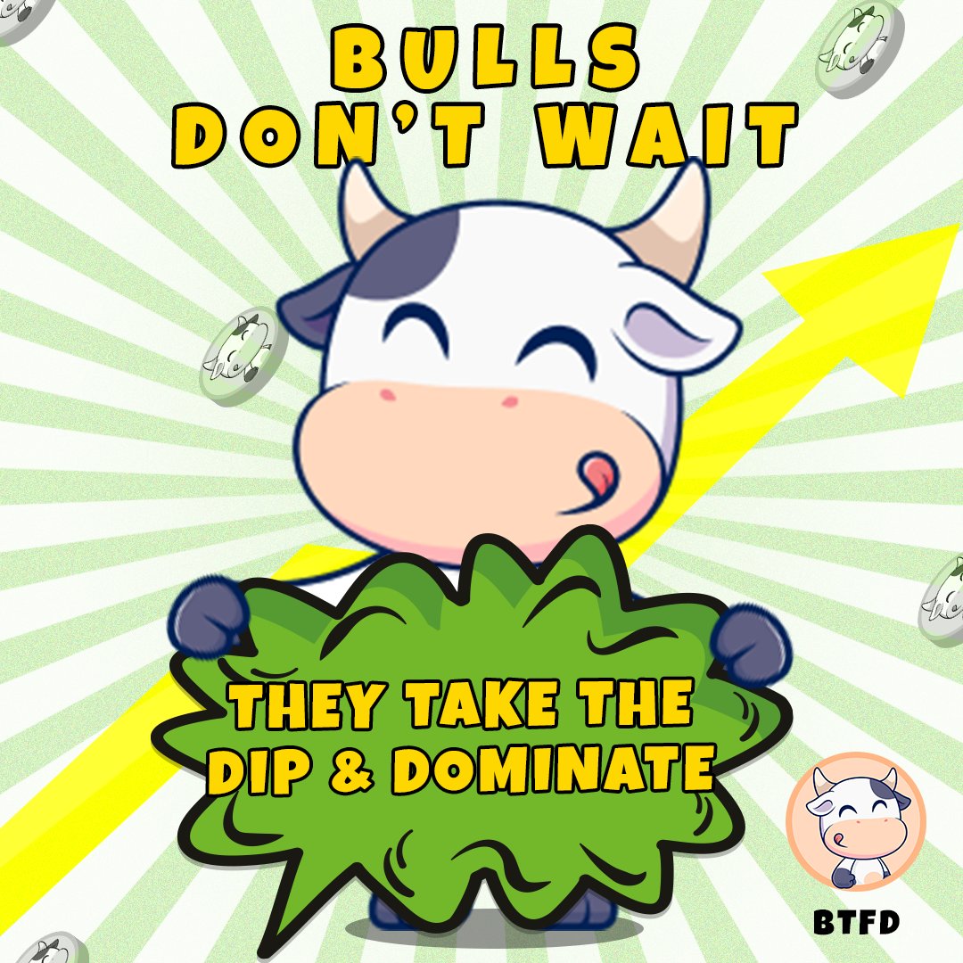 Hesitation? That’s for the bears. 🐻 Real bulls buy the dip, and the dip is NOW. ⏳ Snag your $BTFD before the next price jump! 🚀 

Join the Presale Here - btfd.io/buy-now/

#BTFD #memecoin #TheBullsHerd #CryptoCommunity #PresaleLive