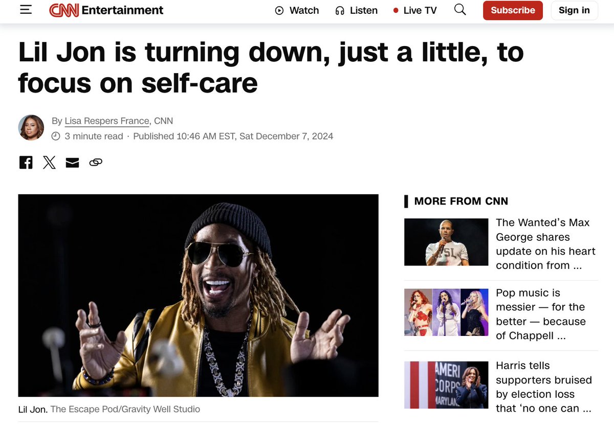 Forget #SnoopDogg and Solo Stove... Lil Jon is collabing with your colon.

Video: youtube.com/watch?v=ILMHqj…
CNN: cnn.com/2024/12/07/ent…

#productplacement
#publicrelations