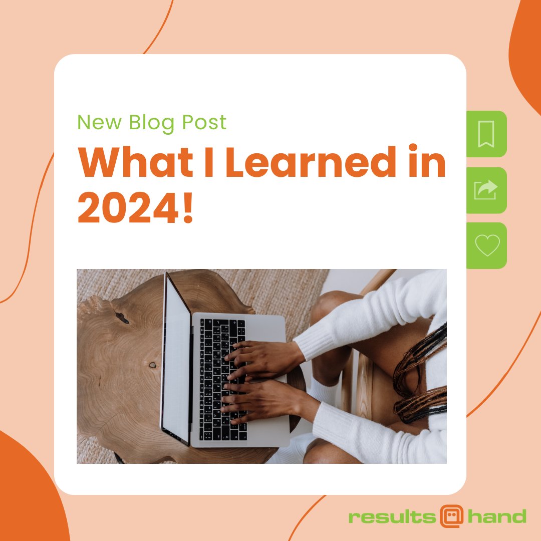 resultsathand's tweet image. Results at Hand is grateful for another successful year! 👏 So much learning &amp;amp; growth has come out of 2024, so Marketing Intern, Avery took a moment to reflect on it.

Read the article to see what Avery learned: zurl.co/fbdwi 

#ResultsAtHand
#EventManagementSolutions