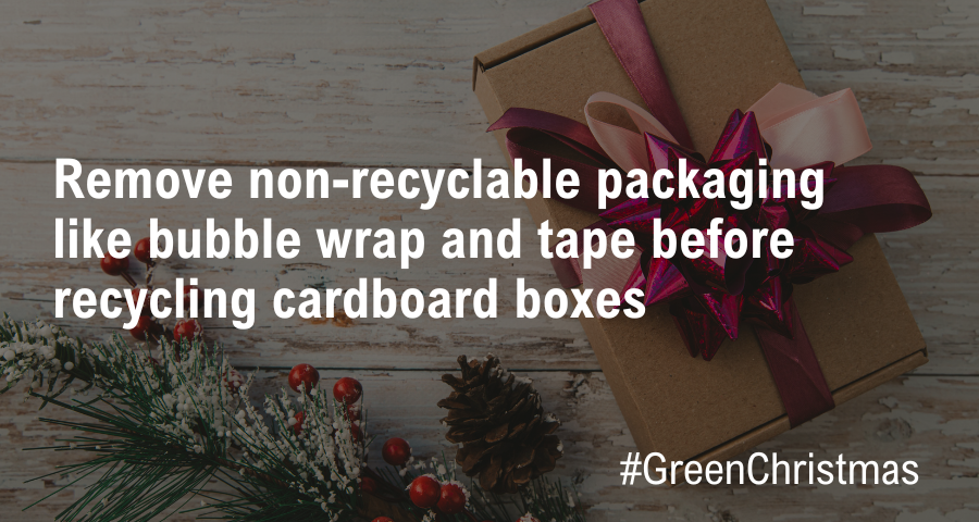 Top tips to #recycle cardboard boxes:

✅Remove sticky tape, bubble wrap and any other plastic packaging

✅Flatten and fold to save space in your bin

✅Ensure the boxes are empty and dry

#GreenChristmas