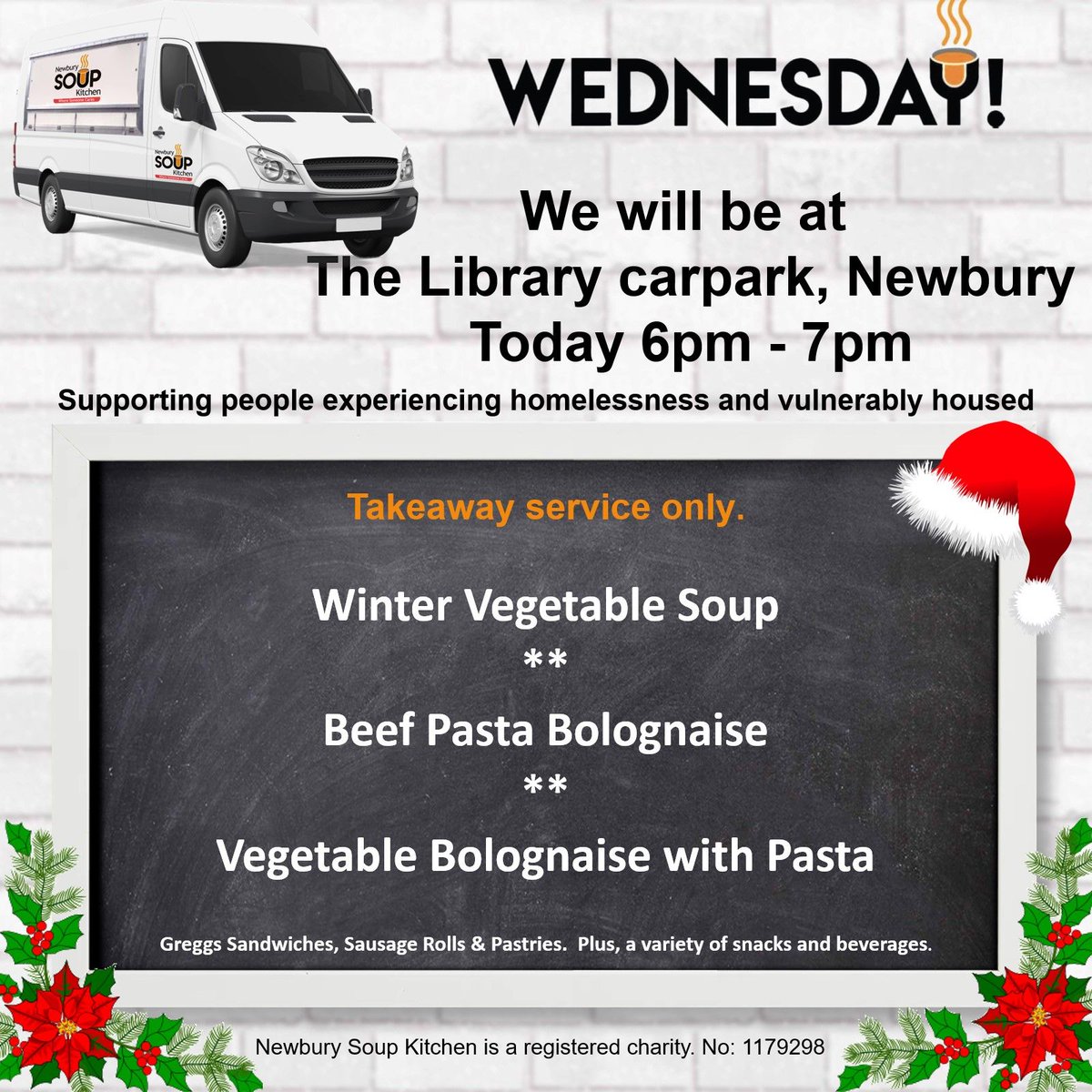 Pop down and see us this evening. You will be welcomed with a warm smile, no judgment, no criteria. The kettle will be on ready for your hot beverage of choice. See you all later 🙂