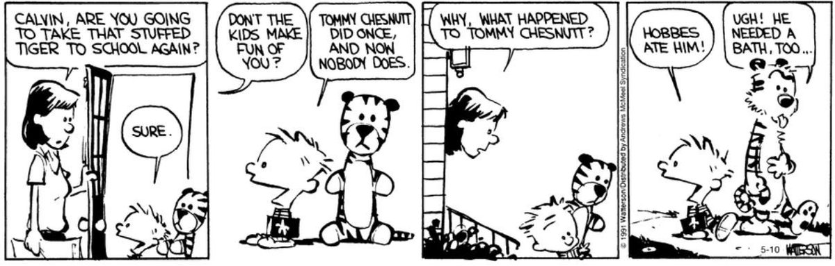 Calvin and Hobbes Fan Account tweet media