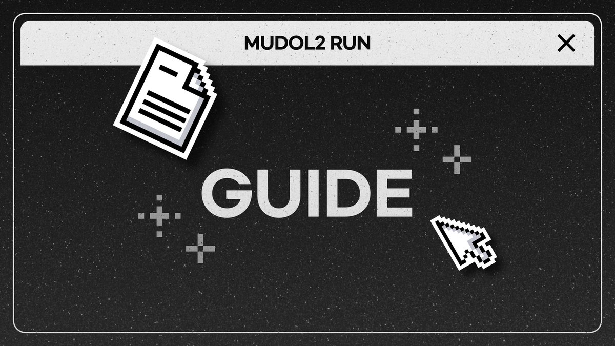 The MUDOL2 RUN NFT is now officially available for purchase on OpenSea! 🎉
This guide provides instructions on how to buy the MUDOL2 RUN NFT Minting Tickets directly from OpenSea. 🎯

🔗 Medium : medium.com/@mudol2infinit…

#MUDOL2RUN #NFT