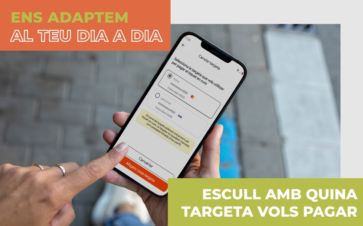Si tens més d'una targeta a #SMOU, t'ho posem encara més fàcil per triar amb quina prefereixes pagar en cada moment: canvia'ls-hi l'àlies! Per exemple:

💳 Feina
💳 Personal

Per fer-ho, ves a "El meu perfil" ➡️ "Pagament" ➡️Clica a la targeta ➡️ "Editar àlies".

#somsmouers