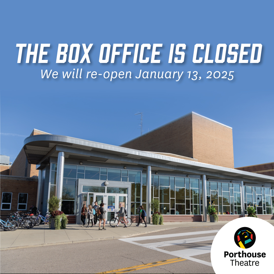 The Performing Arts Box Office will be closed for winter break through Jan. 13, 2025. We look forward to assisting you in the New Year!

For more information on tickets visit kent.edu/porthouse/tick…