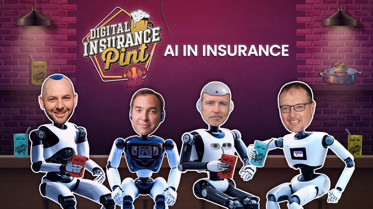 🤖 Season 8 alert! The Digital Insurance Pint Podcast is back, and we’re buzzing to dive into AI with the best in the biz! 💥 Stay tuned! 

bit.ly/49Isoix
#DigitalInsurancePint #AI #InsuranceTech