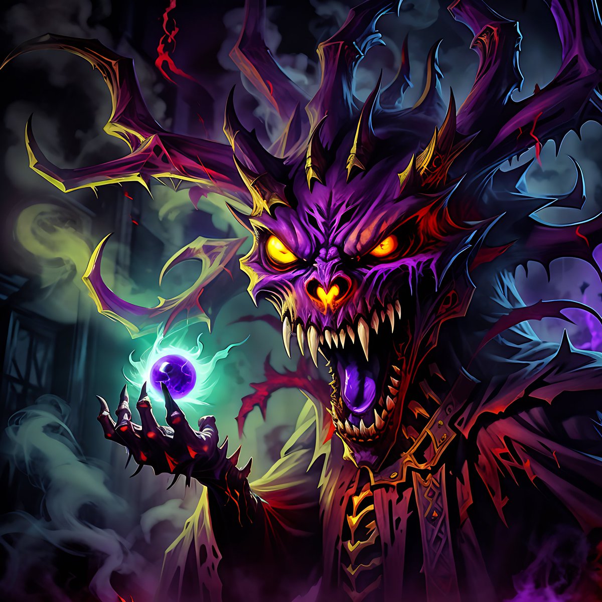 Ecliptors's tweet image. Ecliptor#03 has emerged from the darkness!!!!! 
Live auction will take place on Thursday 19/12
Exchange.art/ecliptors

Ecliptor#03
Grueclaw - The Purple Mutant

Body Type: Goblin  
Element  Type: Magic 
Orb Superpower: Radiation
Background: Unknown
Rarity Grade: Rare