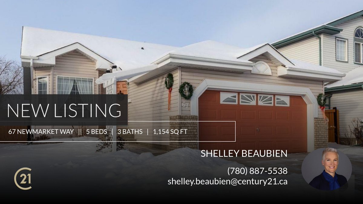 SRBeaubien's tweet photo. 📍 New Listing 📍 Take a look at this fantastic new property that just hit the market located at 67 Newmarket Way in St. Albert. Reach out here or at (780) 887-5538 for more information

Shelley Beaubien, REALTOR®
Century 21 Master... https://t.co/NxXxcqAjMz https://t.co/jsqBtNu4bl