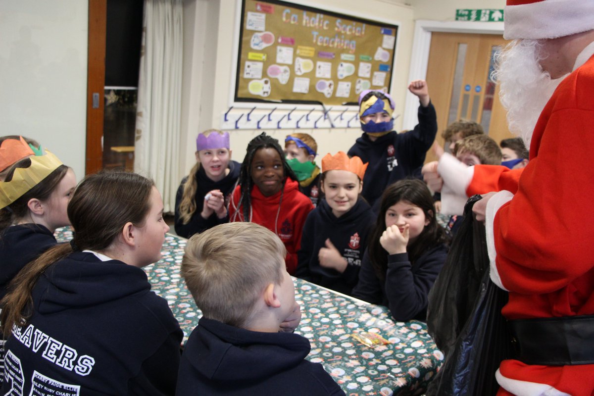 KS2 BREAKFAST WITH SANTA 2024. Our older children enjoyed a morning with 'Breakfast with Santa' #nearlychristmas #christmas2024 #itsbeginningtolookalotlikechristmas #6moredaystogo