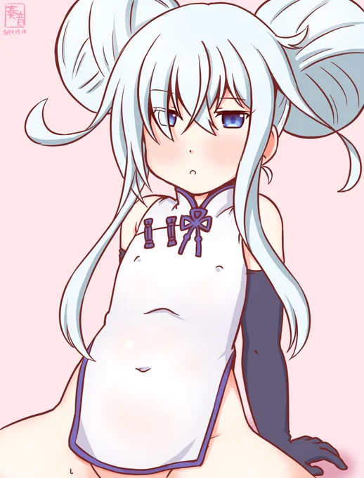 「午後の艦隊勤務を始めよう。疲れてはいない。 引き続き、訓練だ…」#艦これ版真剣お絵描き60分一本勝負_20241218#ヴェールヌイ 
