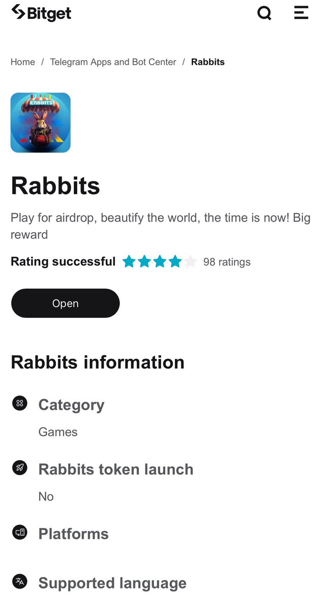 Get Ready Rabbits!

Big developments are on the way to bring joy to our beloved bunnies! Here's a hint for what's coming boost your points quickly and prepare for what's ahead. The biggest giveaway of all games coming soon!

We’re about to prove why we’re the ultimate rabbits.