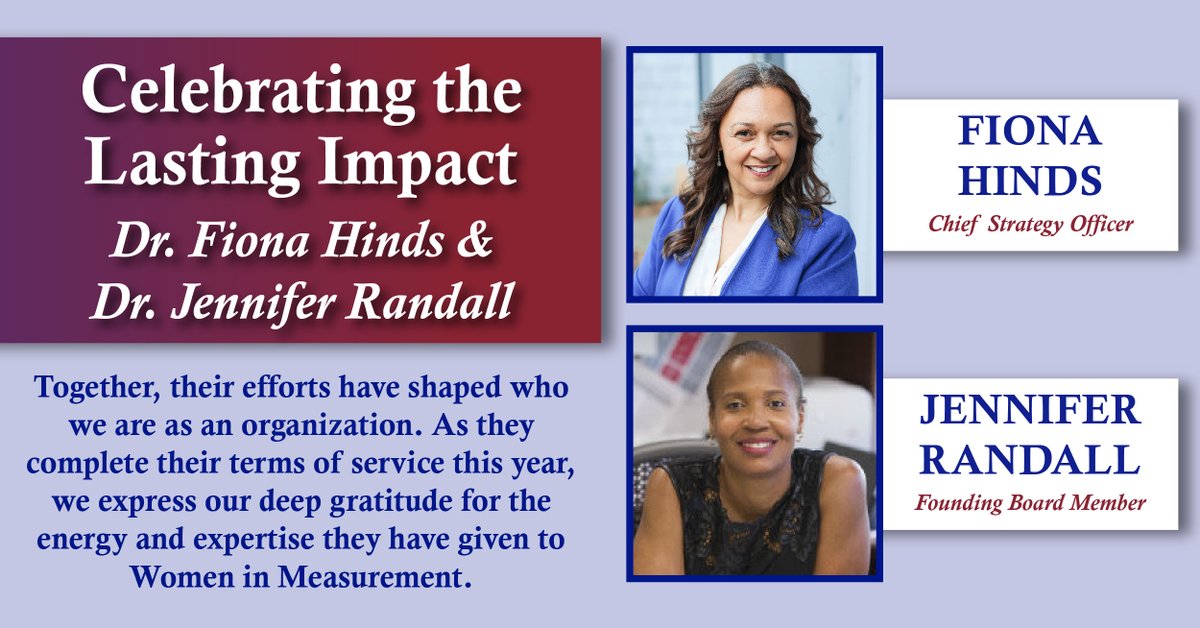 Women in Measurement, Inc. tweet media