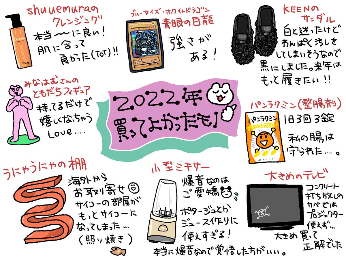 2023年は描いてなかったわ 