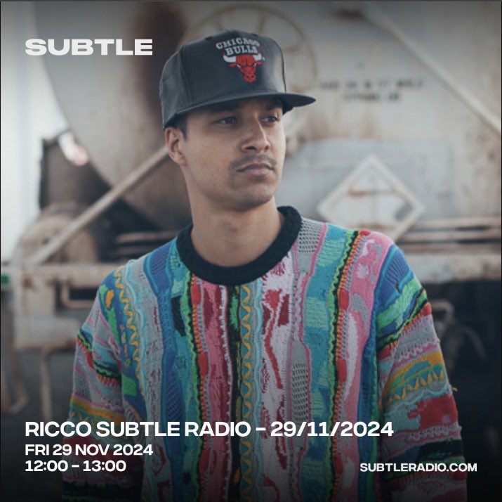 riccoricco's tweet photo. New @subtleradio show up 

https://t.co/vGUq2A6bGT https://t.co/N36aPfjggR