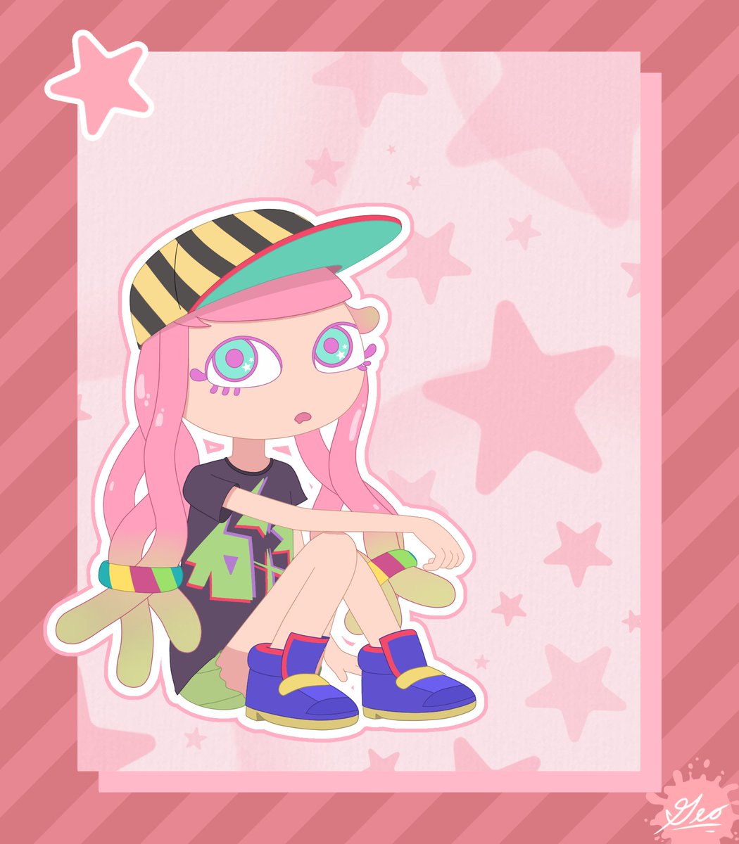 Geopixii's tweet photo. Harmony! ⭐ • #Splatoon #スプラトゥーン #Paruko ✨ https://t.co/JfgN4b9GxG