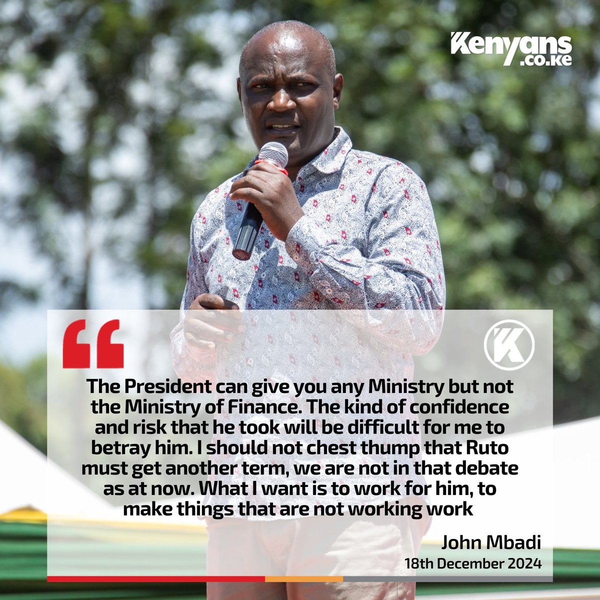 This ODMorons should be vaccinated, can't believe this is John Mbadi lecturing us about Trusting William Ruto. 

Vaccinate Gachagua 
Bill Gates 
Alma Mutheu
FIFA