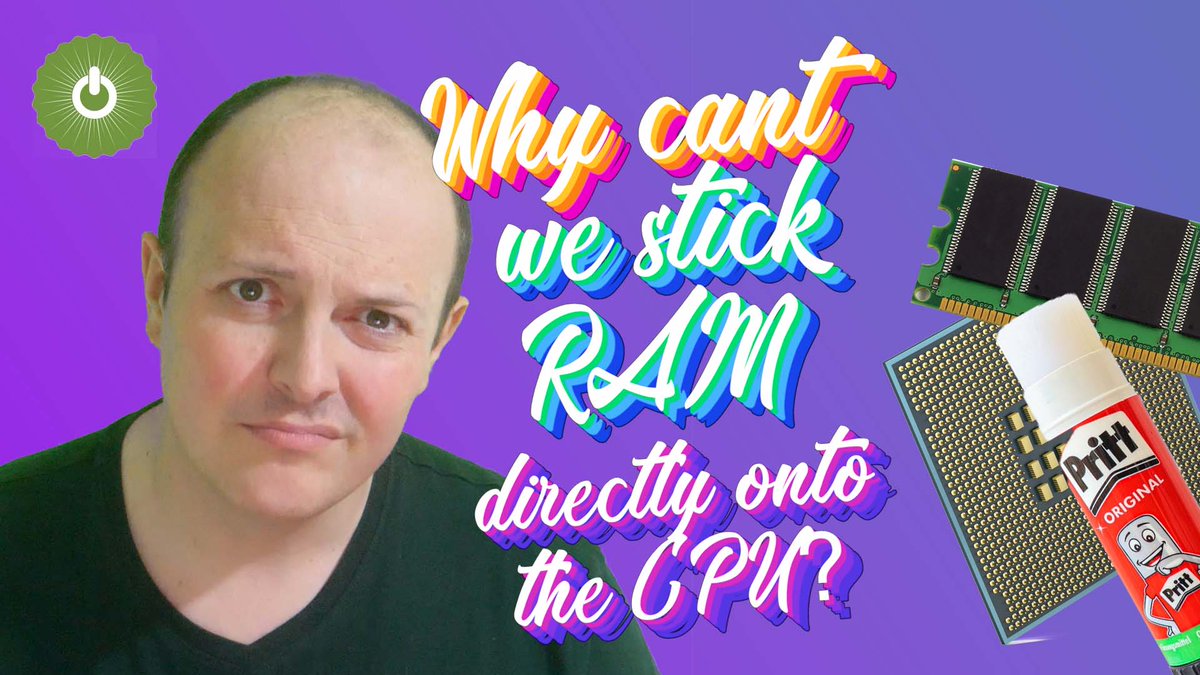 Why can't we just stick RAM onto the CPU for faster speeds? 🤔
It sounds genius, but there’s a catch! Find out why this idea isn’t as simple as it seems in our latest video!

Watch now: youtube.com/shorts/1FWxBYx…

#TechExplained #ComputerScience #TechTalk  #CraignDave #LessonHacker
