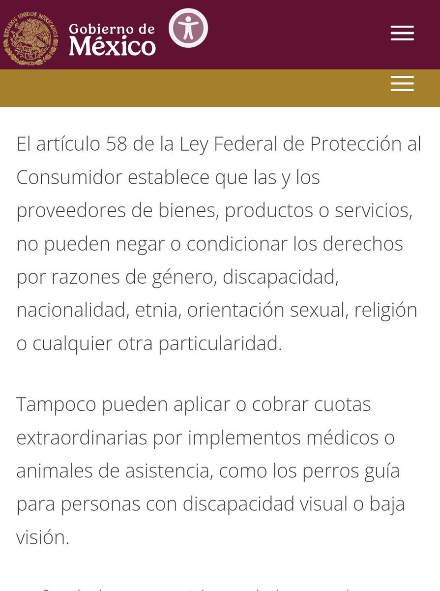 Diario_Supremo's tweet photo. ⭕️ Ella por ley, puede entrar con su perro de servicio, no es una mascota, es un apoyo a una persona débil visual

Sin embargo en el lujoso hotel #Safi de Monterrey, no le permitieron el ingreso

👉¿Qué esperan los gobiernos y la “CNDH” para actuar?

#México #USA #MTY #NL @samuel_garcias