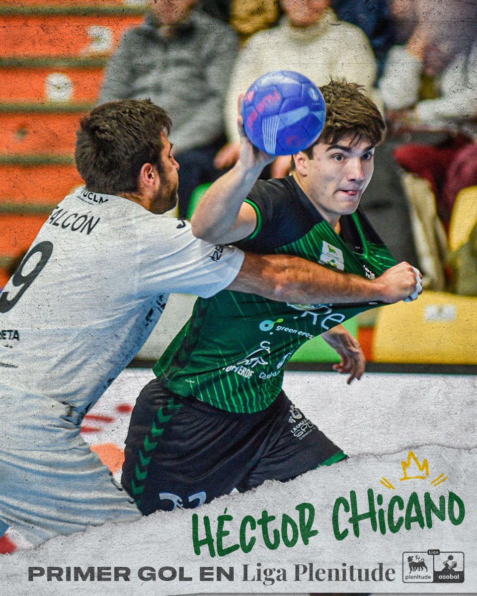 BMCdadEncantada's tweet photo. Marcó su primer gol en @ASOBAL y eso se celebra 🎉🎊🎈

Grande nuestro canterano Héctor Chicano‼️

#Cuencacopón
#ReventarElSargal https://t.co/W7EcDYdaG7