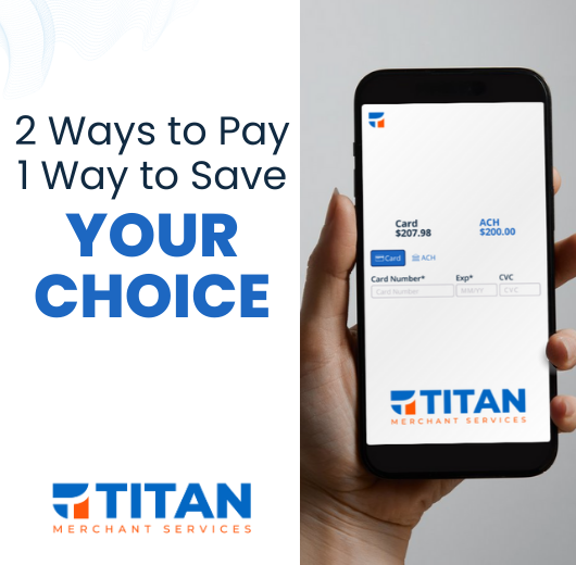 TitanMerchant's tweet photo. Online business owners: Tired of card processing fees eating your profits? 💳

Two payment options. One smart solution. Keep more profit with every sale.

DM us to learn how. #SmartBusiness #PaymentPro https://t.co/YO2TkXzO8h