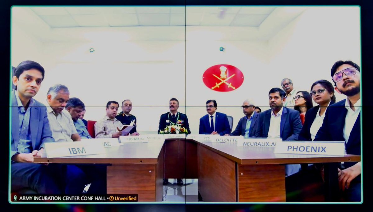 adgpi's tweet image. Transformational Leap:  Indian Army Nurtures AI

#GeneralUpendraDwivedi #COAS, today virtually inaugurated the IndianArmy Artificial Intelligence Incubation Centre (IAAIIC) established at the Bharat Electronics Limited, Bengaluru.

The IAAIIC will be a platform for innovation &amp;amp;…